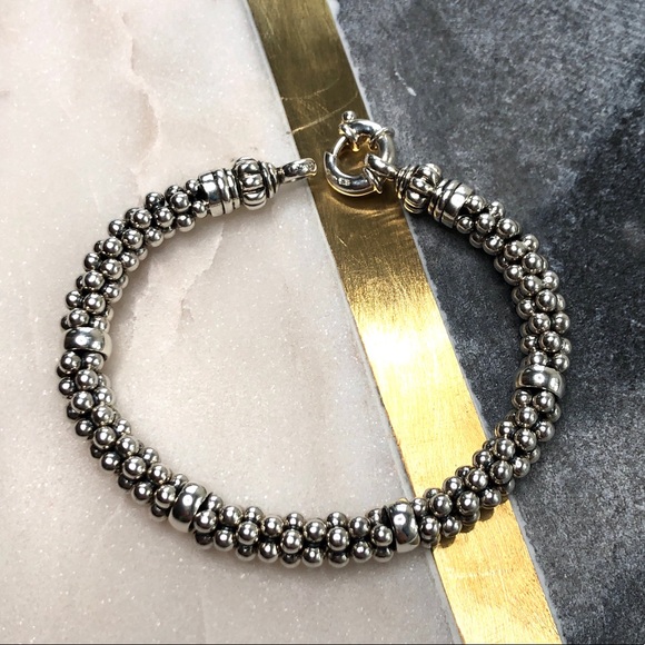 LAGOS Jewelry - LAGOS Signature Caviar Sterling Silver Bracelet